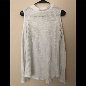 Off the shoulder sweater